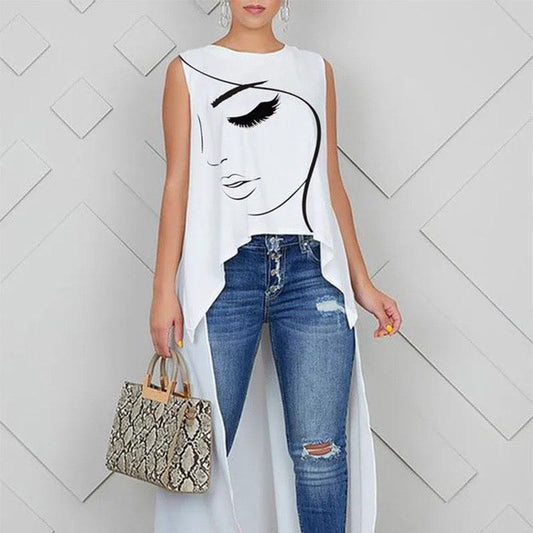 Sleeveless Blouse